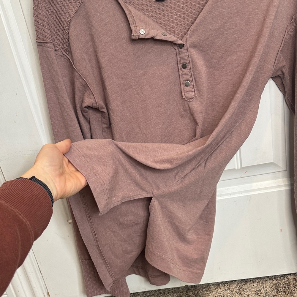 Threadgrit Waffle Knit LS top - Picture 5 of 9